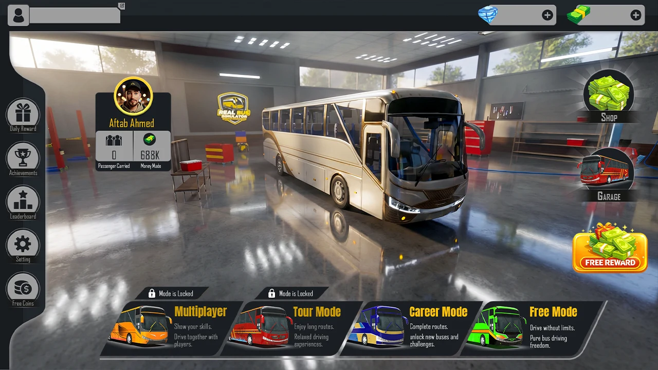 Bus Driving Simulator Game USA screenshot